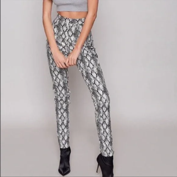 Pants Jumpsuits Iamgia Snake Charmer Snakeskin Faux